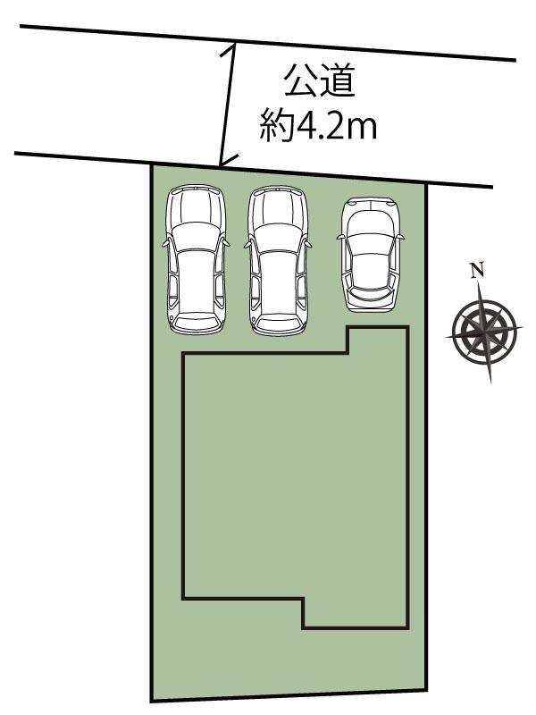 Compartment figure. 36,800,000 yen, 4LDK, Land area 130.01 sq m , Building area 101.43 sq m compartment view