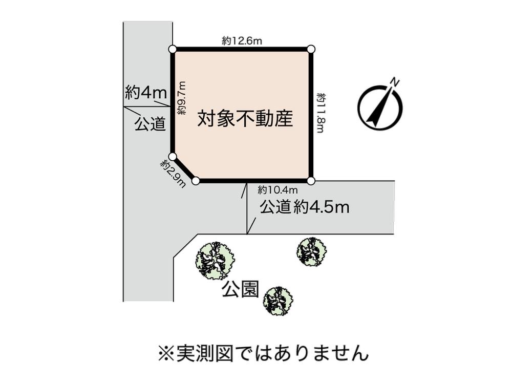 Compartment figure. Land price 26,900,000 yen, Land area 147.34 sq m