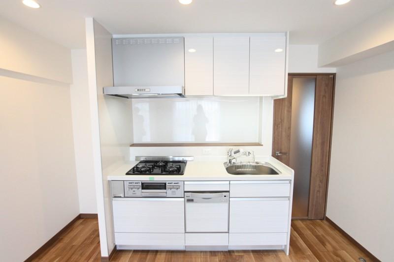 Kitchen. System kitchen new exchange with a faucet integrated water purifier