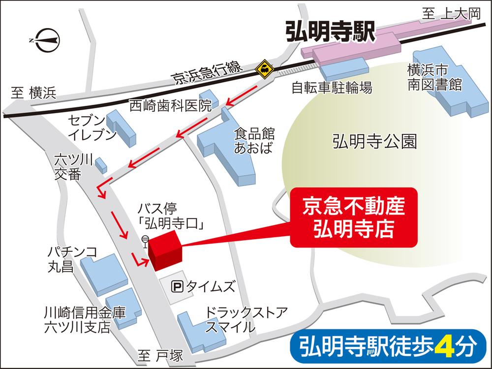 Other. Keikyu Real Estate Co., Ltd. Gumyoji shop map