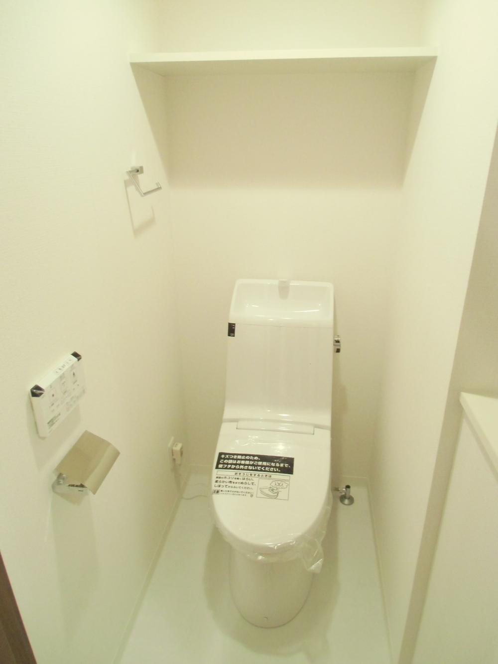 Toilet. New shower toilet