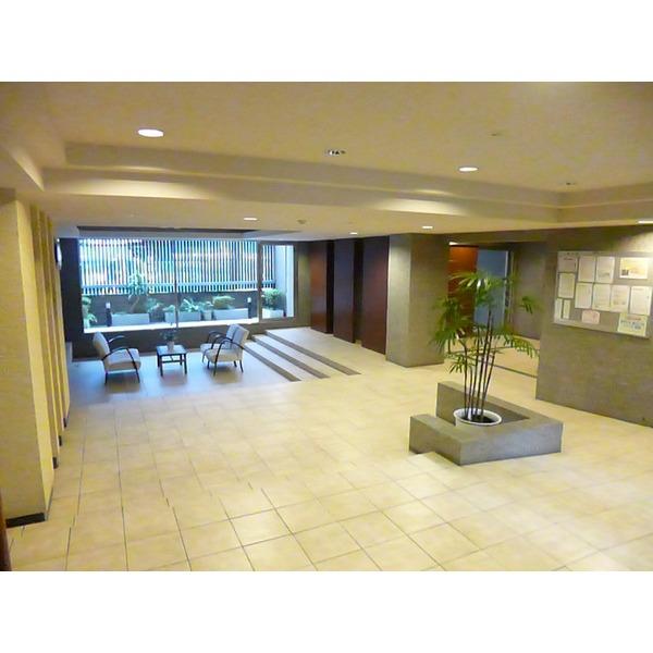 lobby. A spacious lobby and past the entrance