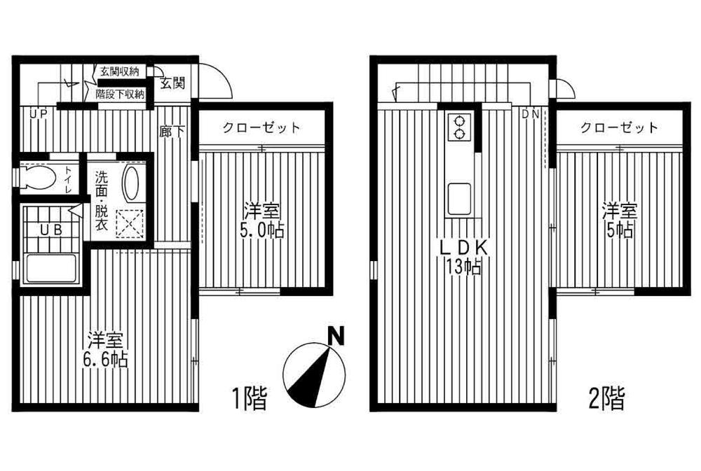 Floor plan. 23.8 million yen, 3LDK, Land area 85.21 sq m , Building area 70.06 sq m