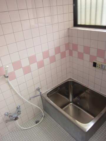 Bath. There is a window in the bath