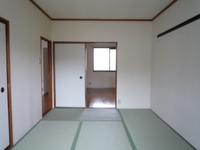 Living and room. Japanese-style room of calm atmosphere