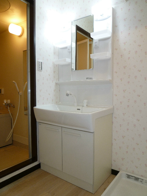 Washroom. Shampoo dresser