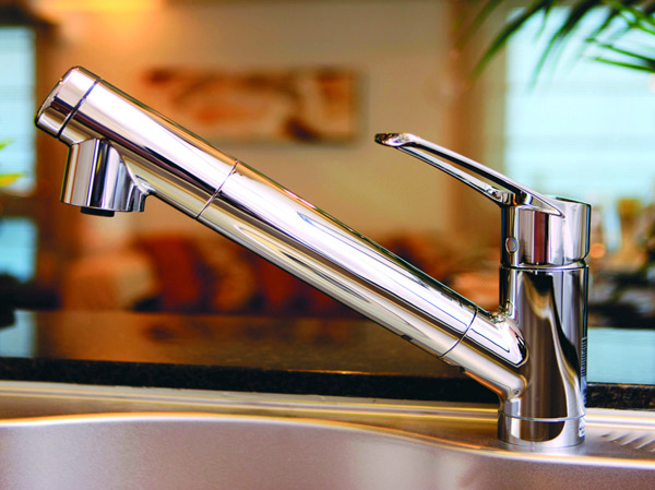 Kitchen.  [To supply clean water, "water purifier integrated faucet"] (Same specifications)