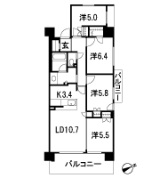 Floor: 4LDK, occupied area: 80.04 sq m, Price: TBD