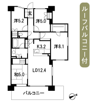 Floor: 4LDK, the area occupied: 86.5 sq m, Price: TBD