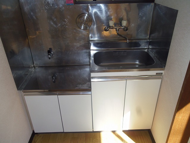 Kitchen. It is a popular gas stove corresponding kitchen (* ^^) v