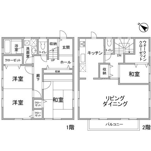 Floor plan. 27,900,000 yen, 3LDK, Land area 142.21 sq m , Building area 112 sq m