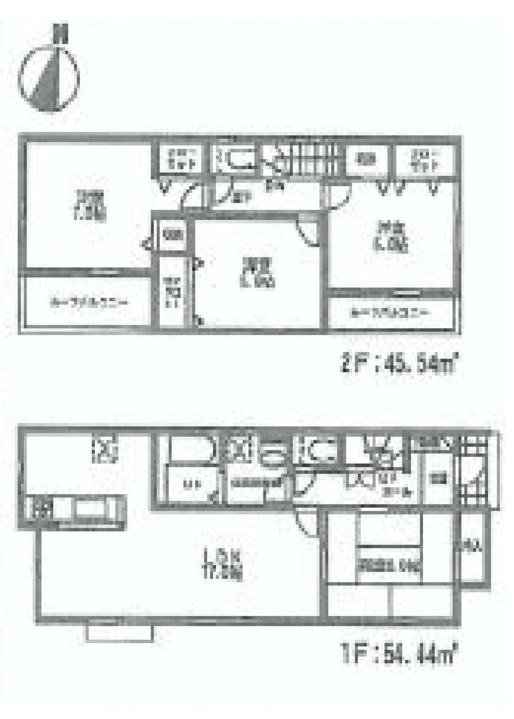 Floor plan. (3), Price 33,800,000 yen, 4LDK, Land area 125.01 sq m , Building area 99.98 sq m
