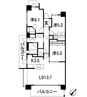 Floor: 3LDK + WIC, the occupied area: 75 sq m, Price: TBD
