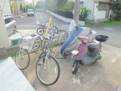 Other common areas. Bicycle-parking space