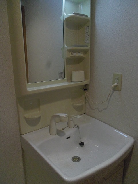 Washroom. Happy independence washbasin