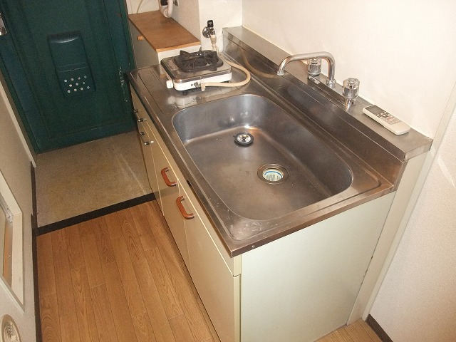 Kitchen. It is a popular gas stove corresponding kitchen (* ^^) v