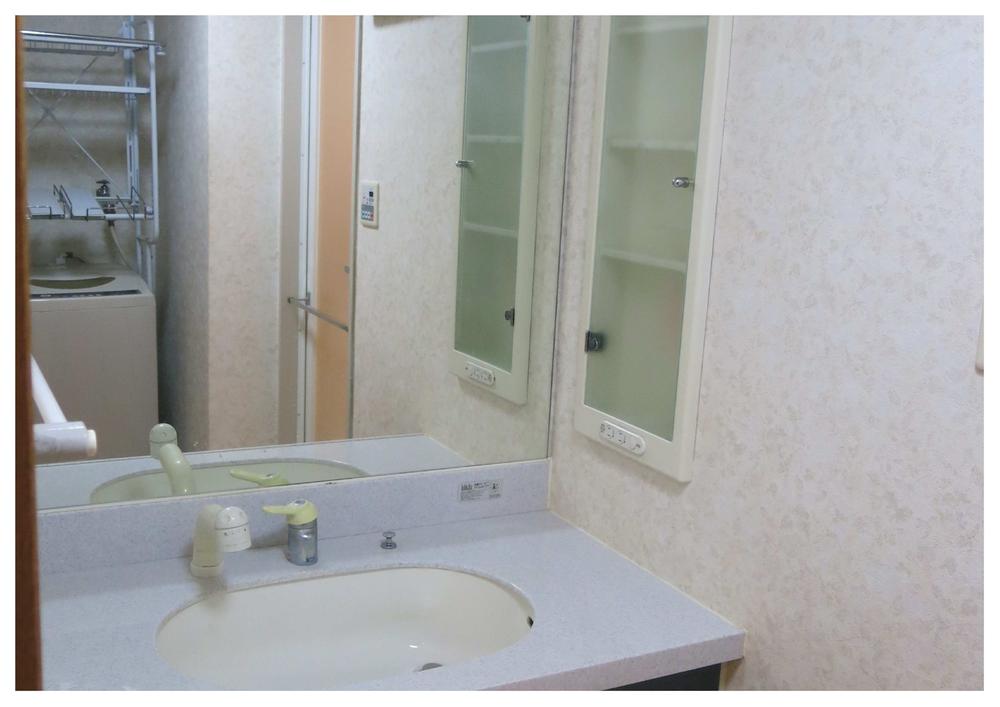 Wash basin, toilet. Vanity (2013 December shooting)