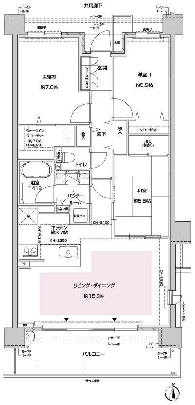 Floor: 3LDK, occupied area: 82.39 sq m, Price: 30,590,000 yen, now on sale