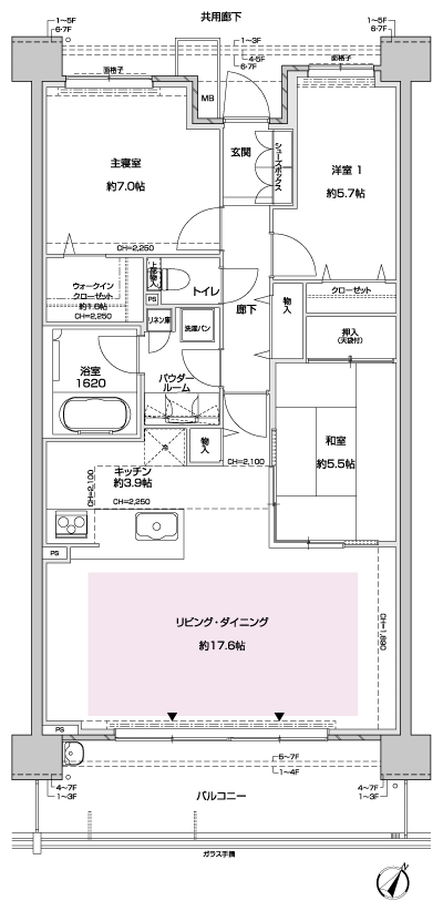 Floor: 3LDK, the area occupied: 86.6 sq m, Price: 33,590,000 yen, now on sale