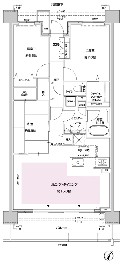 Floor: 3LDK, occupied area: 82.39 sq m, Price: 32,590,000 yen, now on sale