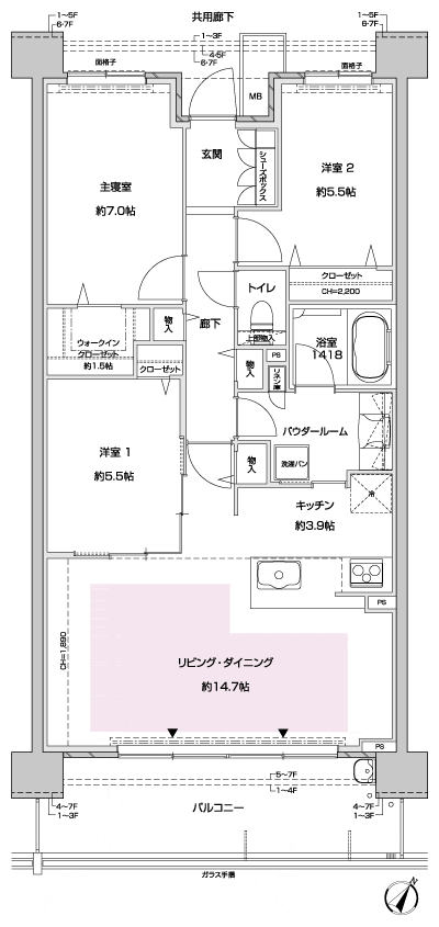 Floor: 3LDK, occupied area: 82.39 sq m, Price: 32,290,000 yen, now on sale