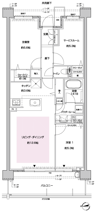 Floor: 2LDK + S, the occupied area: 72.45 sq m, Price: 27,990,000 yen, now on sale
