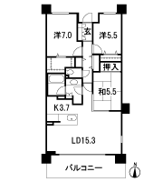 Floor: 3LDK, occupied area: 82.39 sq m, Price: 30,590,000 yen, now on sale