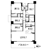 Floor: 3LDK + S, the occupied area: 91.31 sq m, Price: 35,090,000 yen, now on sale