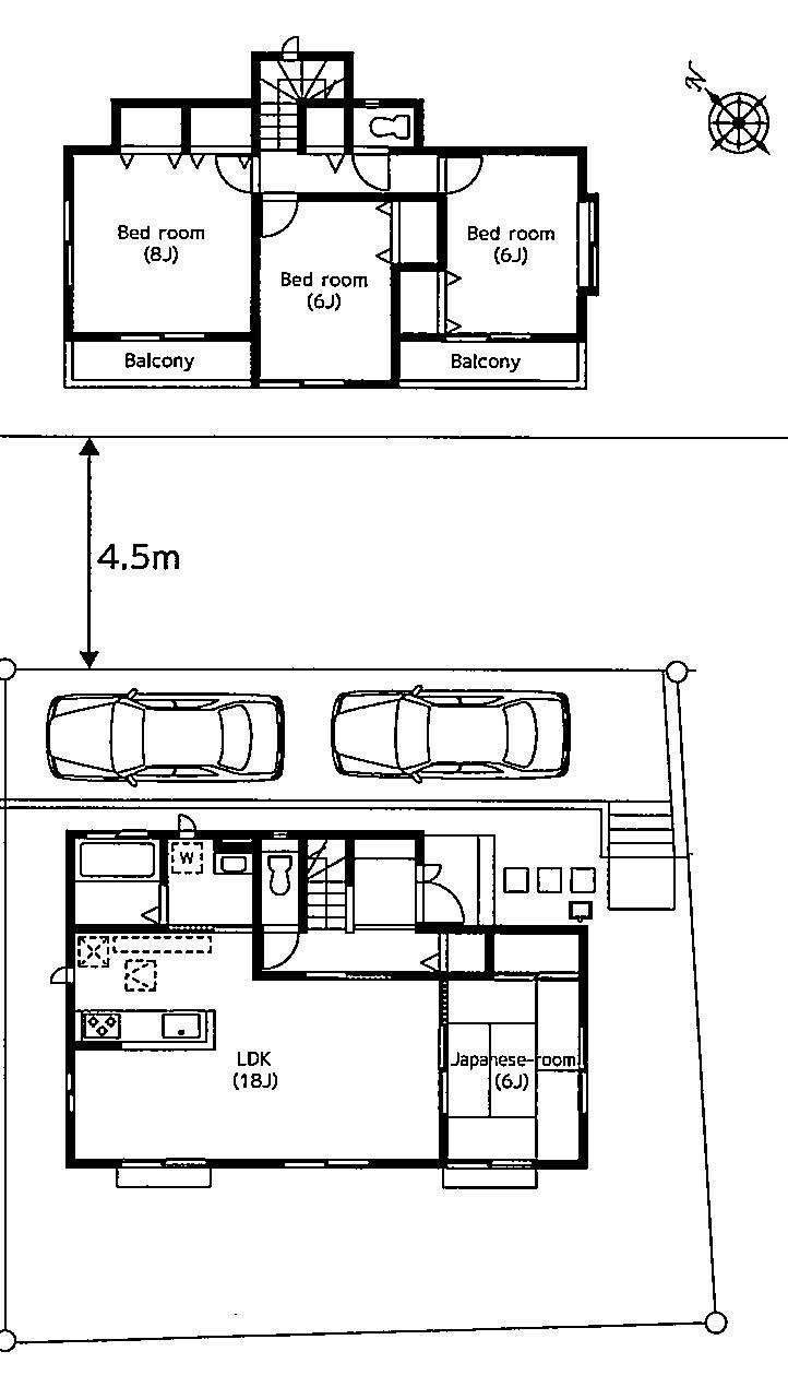 Floor plan. 39,900,000 yen, 4LDK, Land area 172.78 sq m , Building area 103.91 sq m