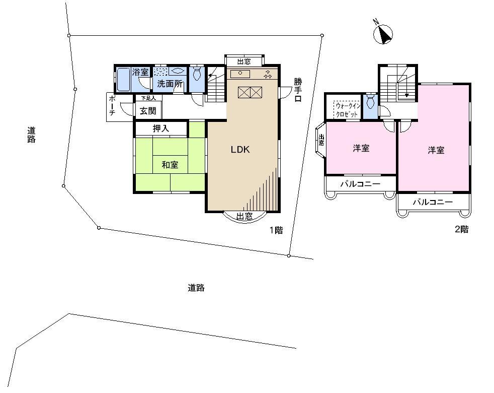 Floor plan. 25 million yen, 3LDK, Land area 126.52 sq m , Building area 71.21 sq m floor plan