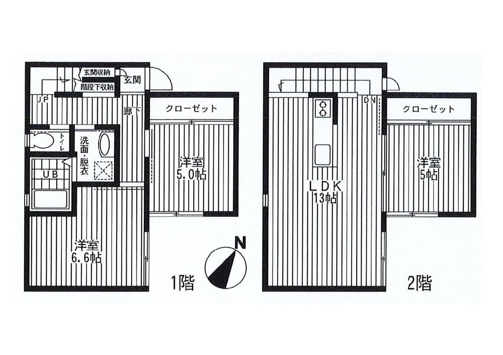 Floor plan. 23.8 million yen, 3LDK, Land area 85.21 sq m , Building area 70.06 sq m
