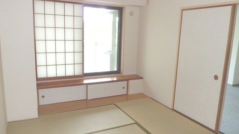 Other room space. It is south-facing Japanese-style room 6 quires