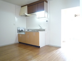 Kitchen. Gas stove installed Friendly Kitchen