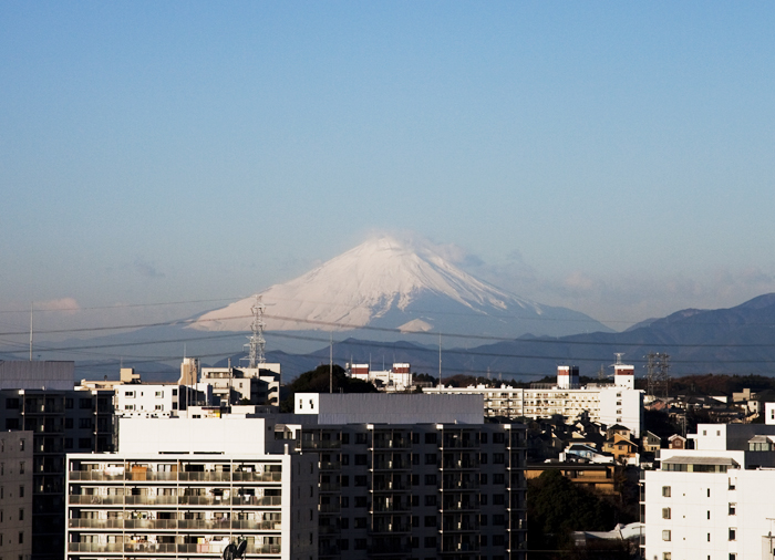View. The weather is good day you can see the Mount Fuji