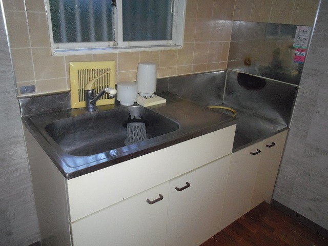 Kitchen. It is a popular gas stove corresponding kitchen (* ^^) v