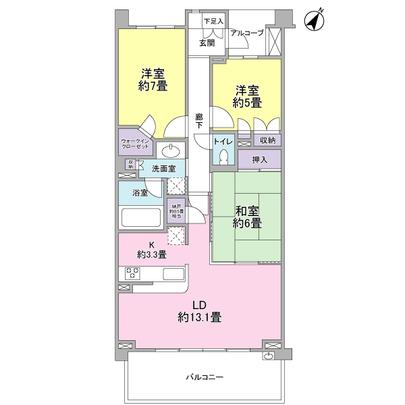 Floor plan. Walk-in closet ・ Storeroom ・ There is housed in each room