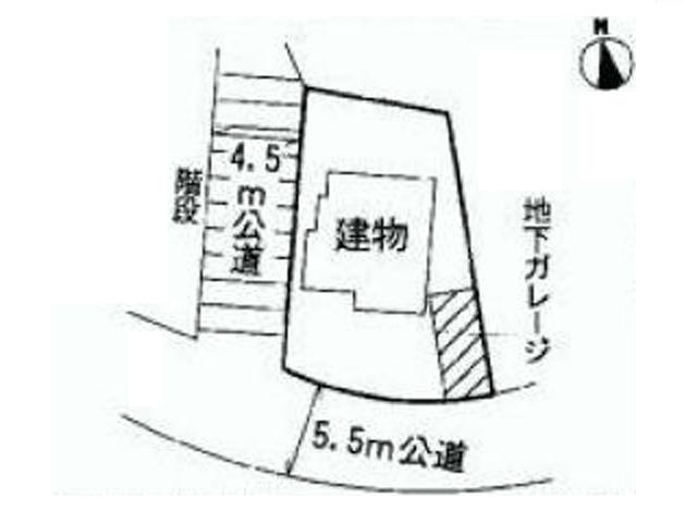 Compartment figure. 27,800,000 yen, 4LDK, Land area 176.92 sq m , Building area 107.62 sq m front road is 5.5M