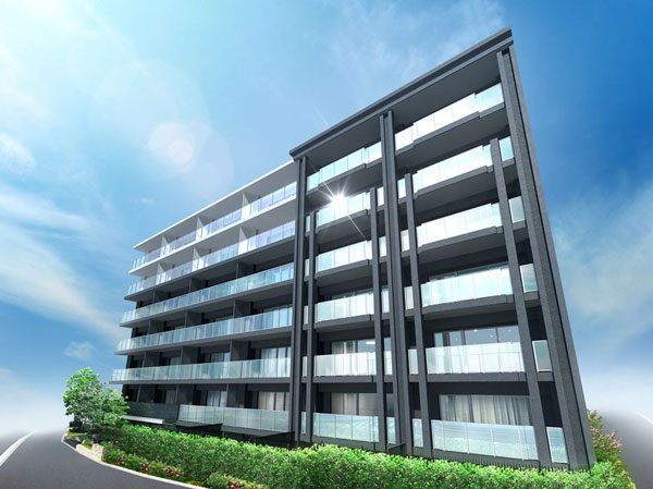 Buildings and facilities. Exterior - Rendering ※ Rendering of the web is one that caused draw based on the drawings of the planning stage, In fact a slightly different. Also, We have omitted details and equipment, etc. of shape.
