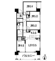 Floor: 4LD ・ K + N (storeroom), the occupied area: 76.85 sq m, Price: TBD