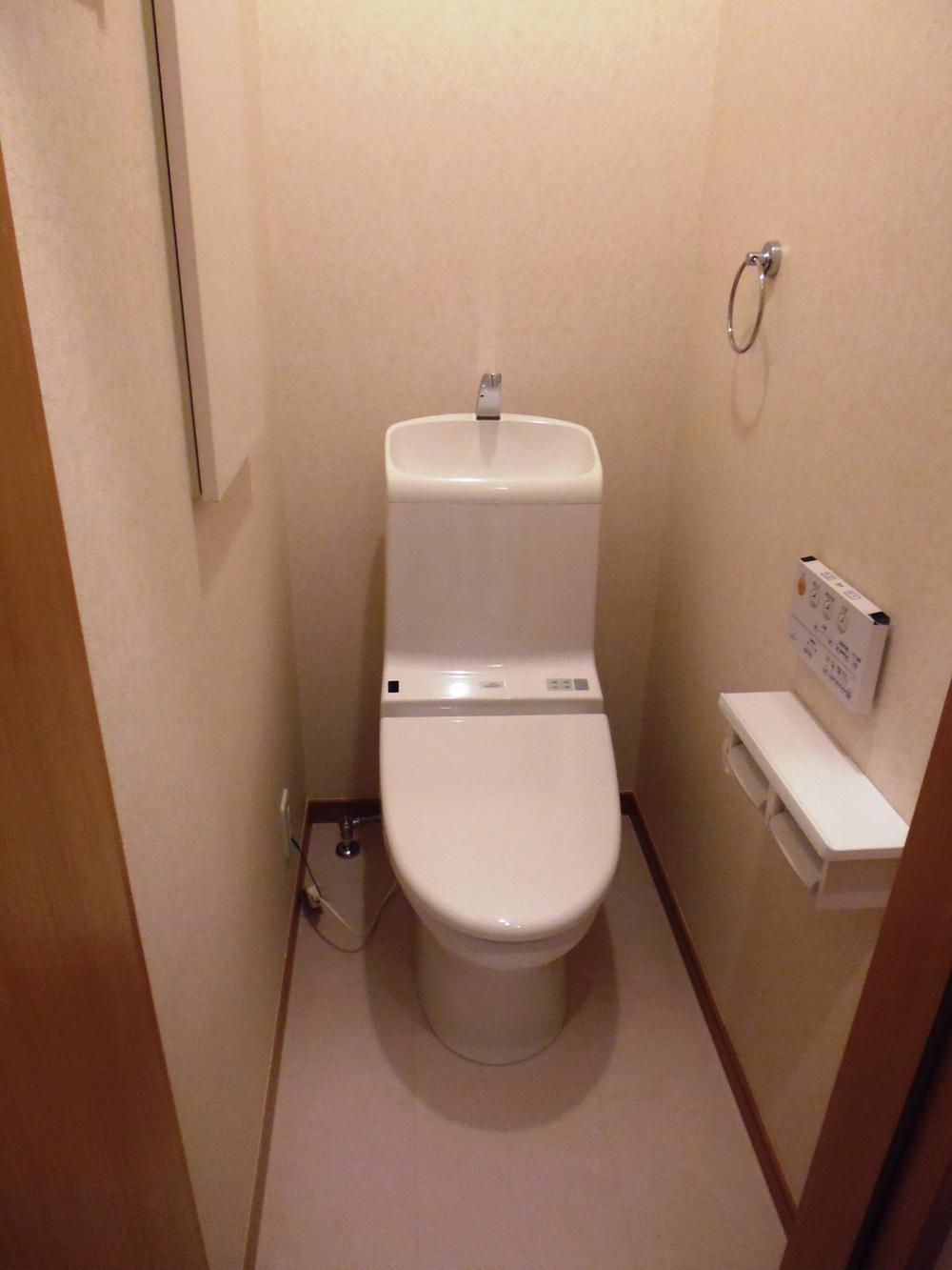 Toilet. Local shooting