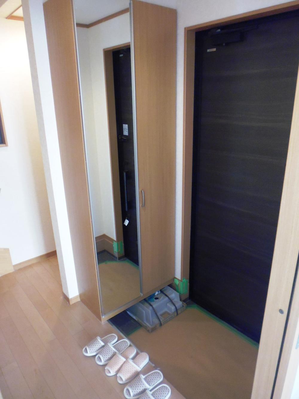 Entrance. Local shooting