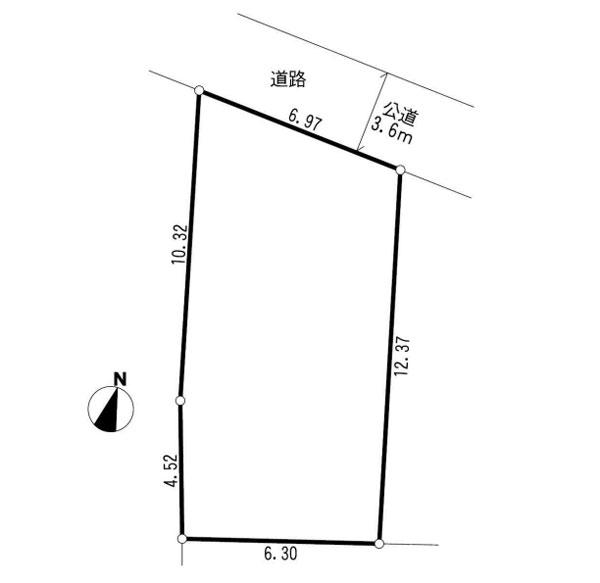 Compartment figure. Land price 28.5 million yen, Land area 89.62 sq m