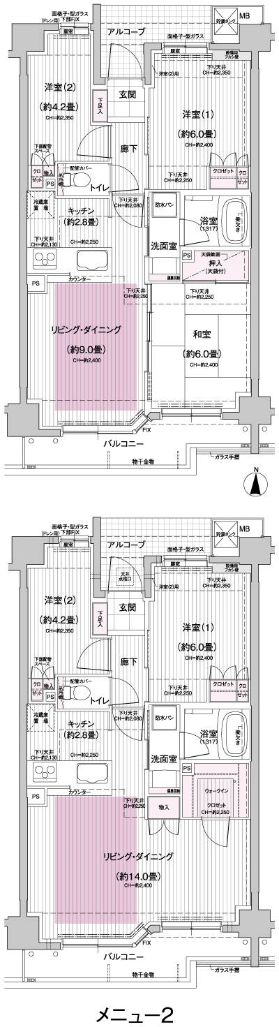 Floor: 3LDK, occupied area: 58.45 sq m, Price: 48,400,000 yen, now on sale