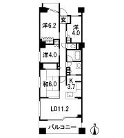 Floor: 4LDK, occupied area: 78.16 sq m, Price: 65,400,000 yen, now on sale