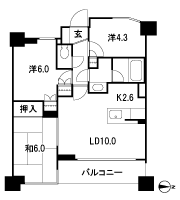Floor: 3LDK, occupied area: 61.12 sq m, Price: 51,700,000 yen, now on sale