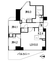 Floor: 3LDK, occupied area: 58.25 sq m, Price: 52,900,000 yen, now on sale