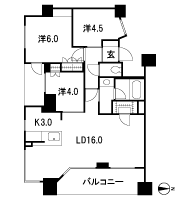 Floor: 3LDK, occupied area: 70.08 sq m, Price: 61,800,000 yen, now on sale