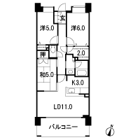 Floor: 3LDK + BW, the occupied area: 70.19 sq m, Price: 38,480,000 yen, now on sale
