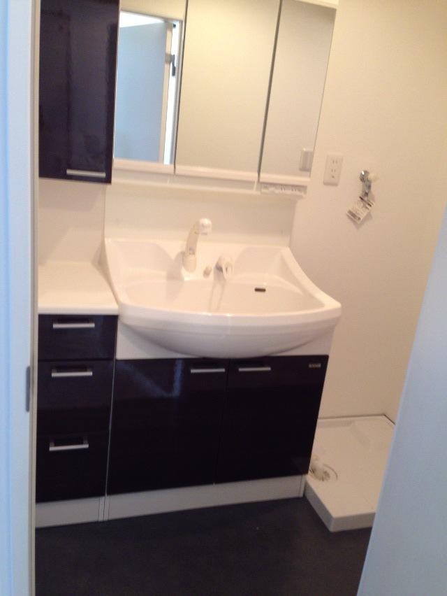 Wash basin, toilet. Indoor (September 2013) Shooting