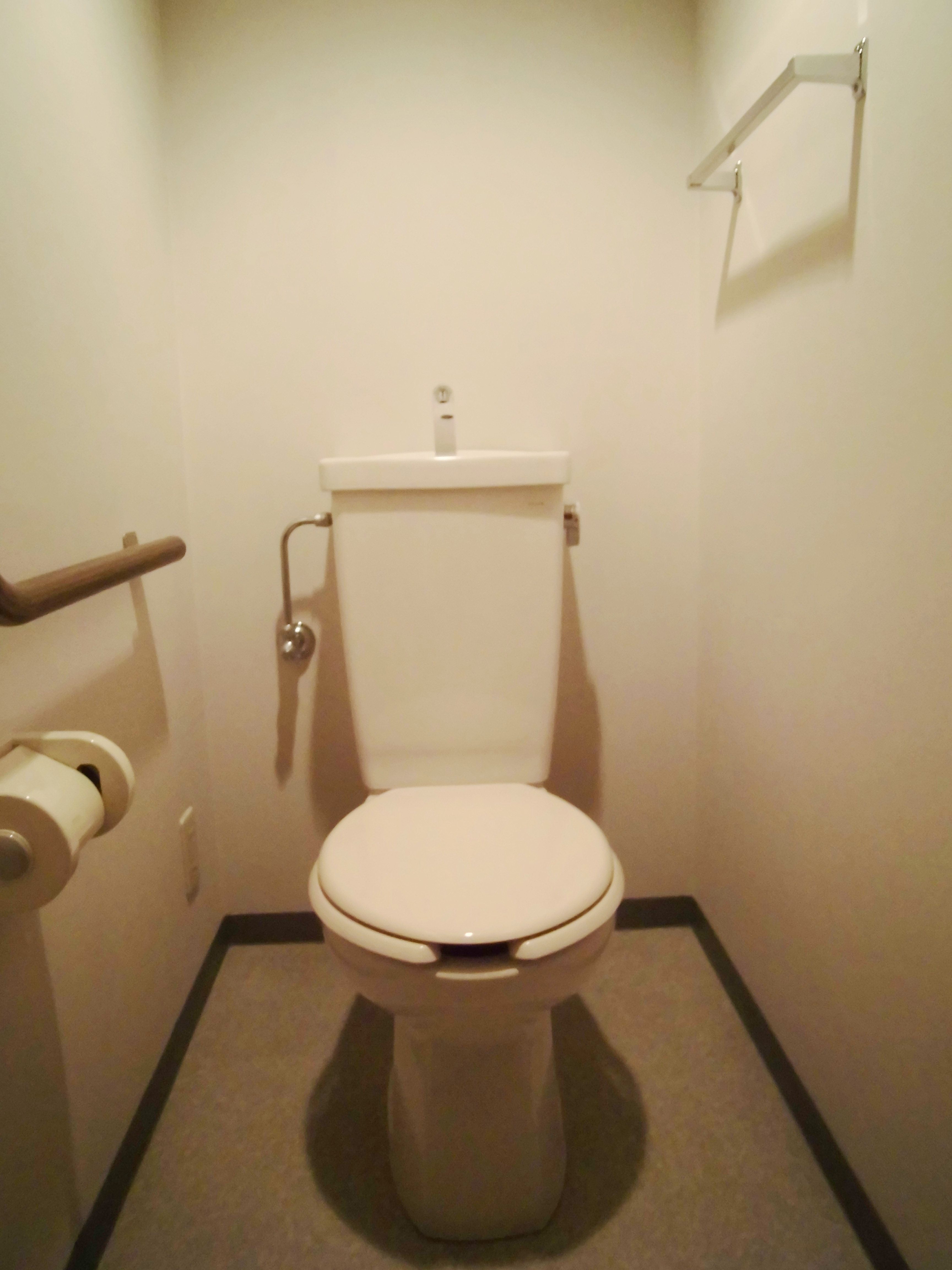 Toilet. Image is another dwelling unit of the same type